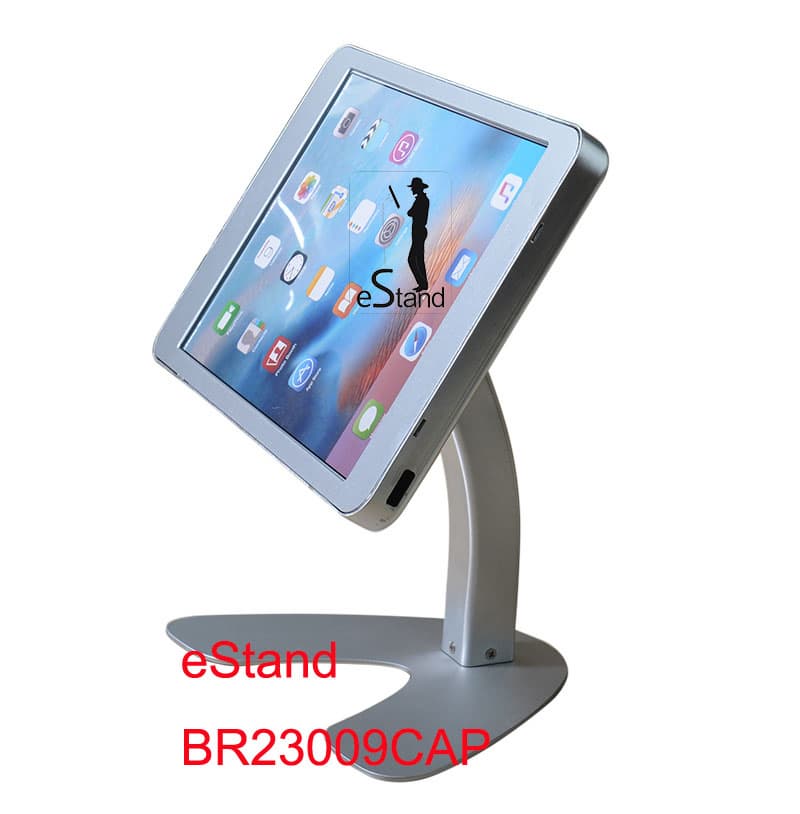 eStand BR23009CAP locked holder 12_9_ ipad pro stand display
